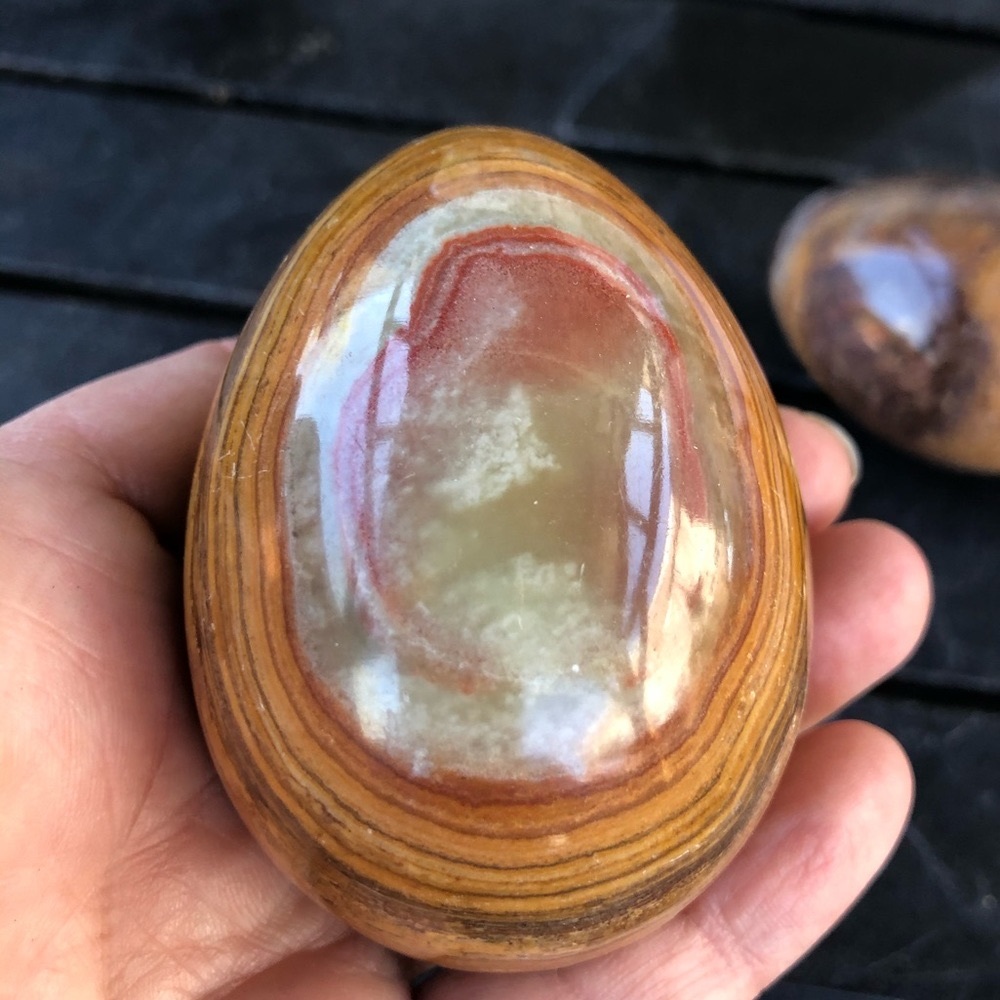 Vintage Alabaster/ Marble Egg